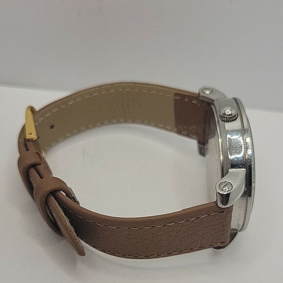 Fossil ES3112 Women Brown Leather Analog Mother Of Pearl Dial Quartz Watch BC619 - Picture 9 of 10